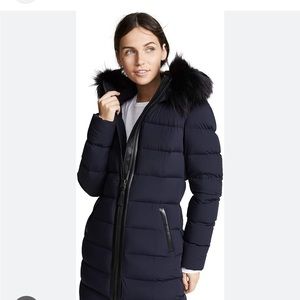 Mackage Calla Down Jacket in Navy